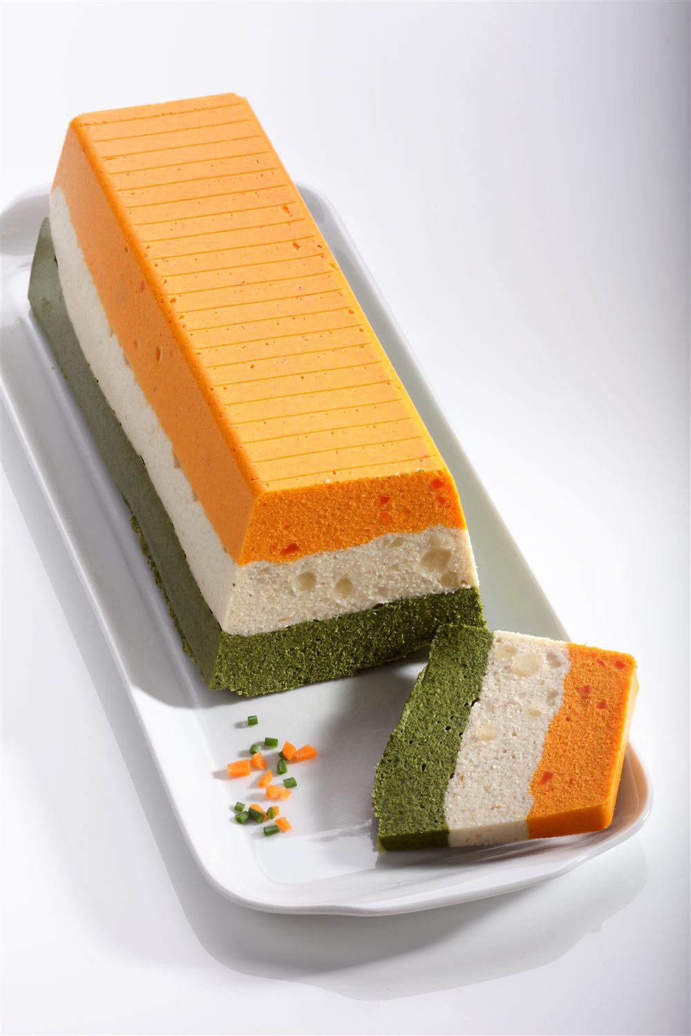 Présentation produit : Terrine aux trois légumes